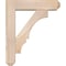 Ekena Millwork Balboa Craftsman Smooth Bracket w/ Offset Brace, Douglas Fir, 5 1/2"W x 20"D x 24"H BKT0604X20X24BOA04SDF - alternate 3